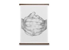 Folded Hands Poster