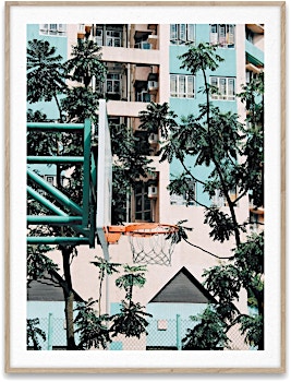 Paper Collective - Cities of Basketball kunstdruk - 1