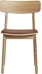 Woud - Soma Dining Chair mit Kissen - Eiche geölt  - Camo leather Sierra 1003 cognac - 2 - Vorschau