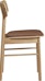 Woud - Soma Dining Chair mit Kissen - Eiche geölt  - Camo leather Sierra 1003 cognac - 3 - Vorschau