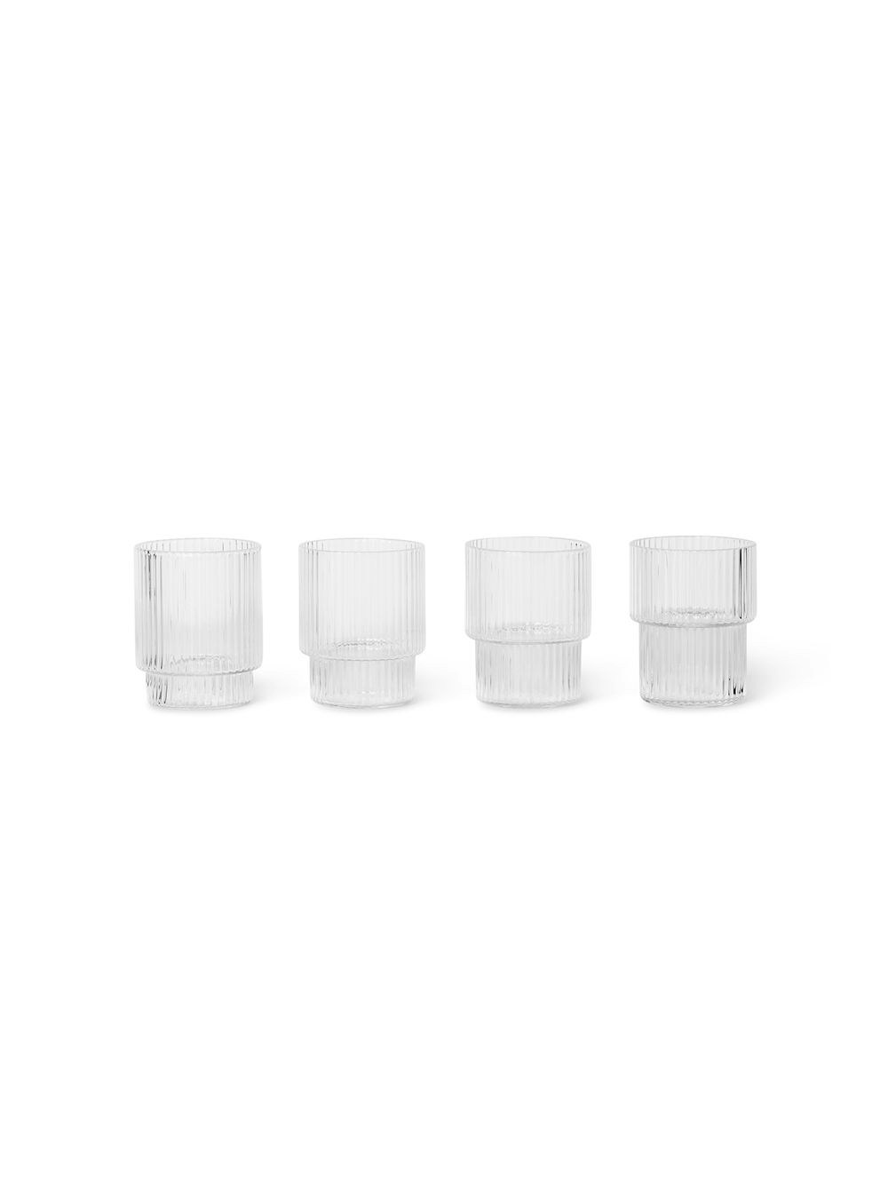 Ferm Living Ripple kleine Gläser (4er-Set) kaufen