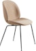 Gubi - Beetle Dining Chair volledig bekleed Conic Base - 1 - Preview