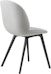 Gubi - Beetle Dining Chair entièrement rembourré Plastic Base - 2 - Aperçu