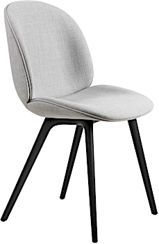 Gubi - Beetle Dining Chair entièrement rembourré Plastic Base - 1
