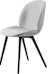 Gubi - Beetle Dining Chair Vollpolster Plastic Base - 4 - Vorschau