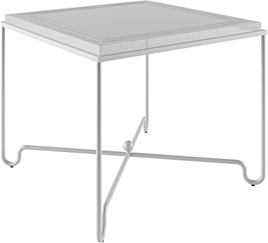 Gubi - Tropique Outdoor-Esstisch 90 x 90 cm - 1 Gubi - Tropique Outdoor-Esstisch 90 x 90 cm - 1
