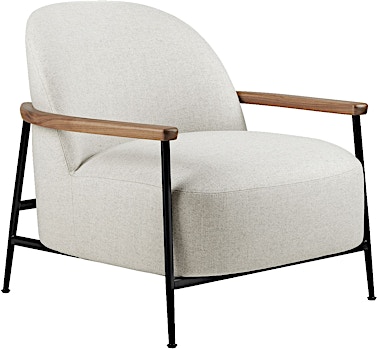 Gubi - Sejour Lounge Chair mit Armlehne - 1