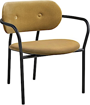 Gubi - Coco Lounge Chair entièrement rembourré - 1