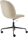 Gubi - Beetle Meeting Chair entièrement rembourré avec roulettes - 2 - Aperçu