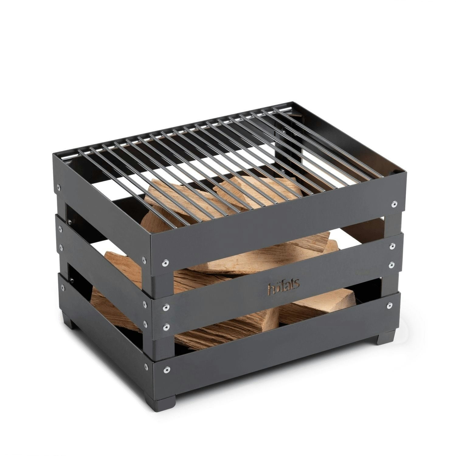Höfats Auflagebrett Aus Bambus Für CRATE Feuerkorb – Verwandle Den Feuerkorb In Hocker, Beistelltisch Oder Servierbrett