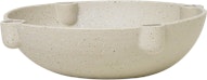 ferm LIVING - Bowl Kerzenständer Keramik - beige - 1 - Vorschau