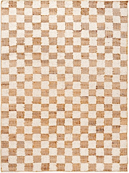 Ferm Living - Check Wool Jute Teppich - 1 Ferm Living - Check Wool Jute Teppich - 1