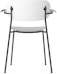 Audo - Co Dining Chair Plastic mit Armlehnen - 2 - Vorschau