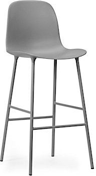 Normann Copenhagen - Chaise de bar Form structure en acier - 1
