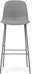 Normann Copenhagen - Chaise de bar Form structure en acier - 2 - Aperçu