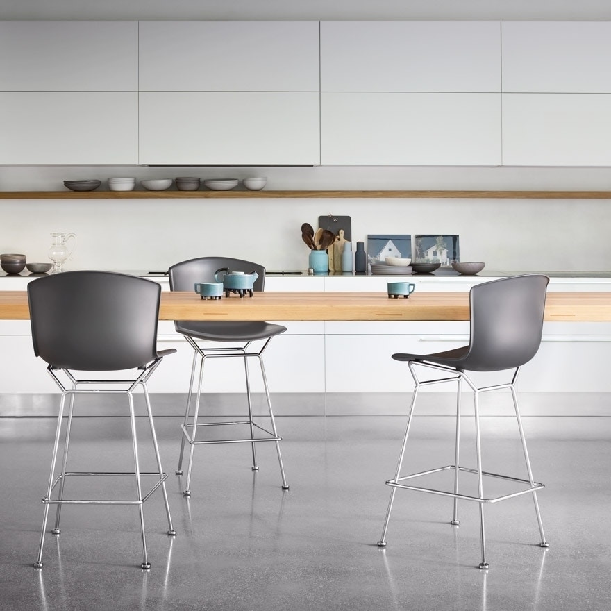 Knoll International Bertoia Plastic Barkruk Shop I designbestseller.nl