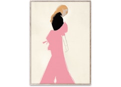 Pink Dress Poster
