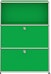 USM Haller - Highboard 1x3 - 2 Klappen - 2 - Vorschau