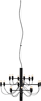 Design Outlet - Flos - 2097/18 Clear Bulbs Pendelleuchte - black  (Retournr. 265904) - 1