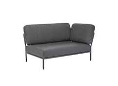 Level Lounge Sofa - grau - Armlehne rechts