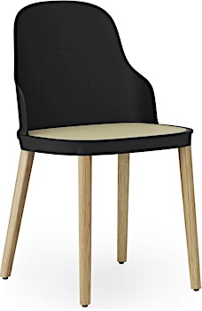 Normann Copenhagen - Chaise Allez Molded assise osier chêne - 1