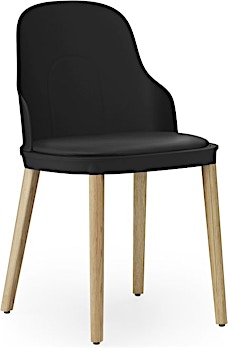 Normann Copenhagen - Chaise Allez cuir Ultra chêne - 1