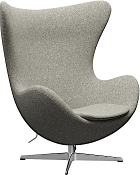 Fritz Hansen - Egg Chair Sessel + Fußhocker - 1