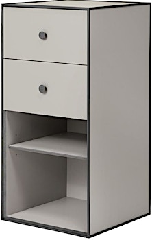 by Lassen - Frame 70 mit zwei Schubladen und einem Regal - 1 by Lassen - Frame 70 mit zwei Schubladen und einem Regal - 1