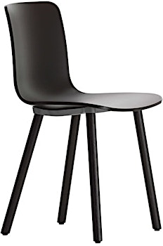 Vitra - Chaise Hal Wood - Chêne clair - 1 Vitra - Chaise Hal Wood - Chêne clair - 1
