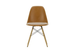 Eames Fiberglass Side Chair DSW mit Sitzpolster