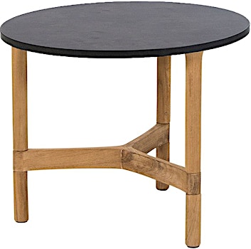 Cane-line Outdoor - Table basse Twist ronde - 1