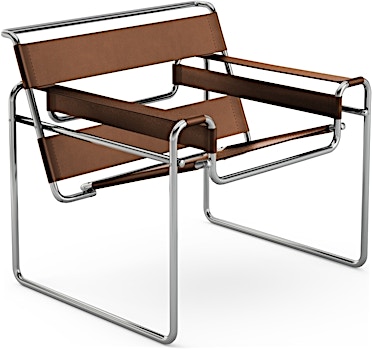 Knoll International - Breuer Original Wassily Loungesessel - 1 Knoll International - Breuer Original Wassily Loungesessel - 1