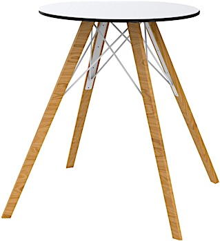 Vondom - Table FAZ Wood ronde - 1