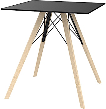 Vondom - Table FAZ Wood carrée - 1