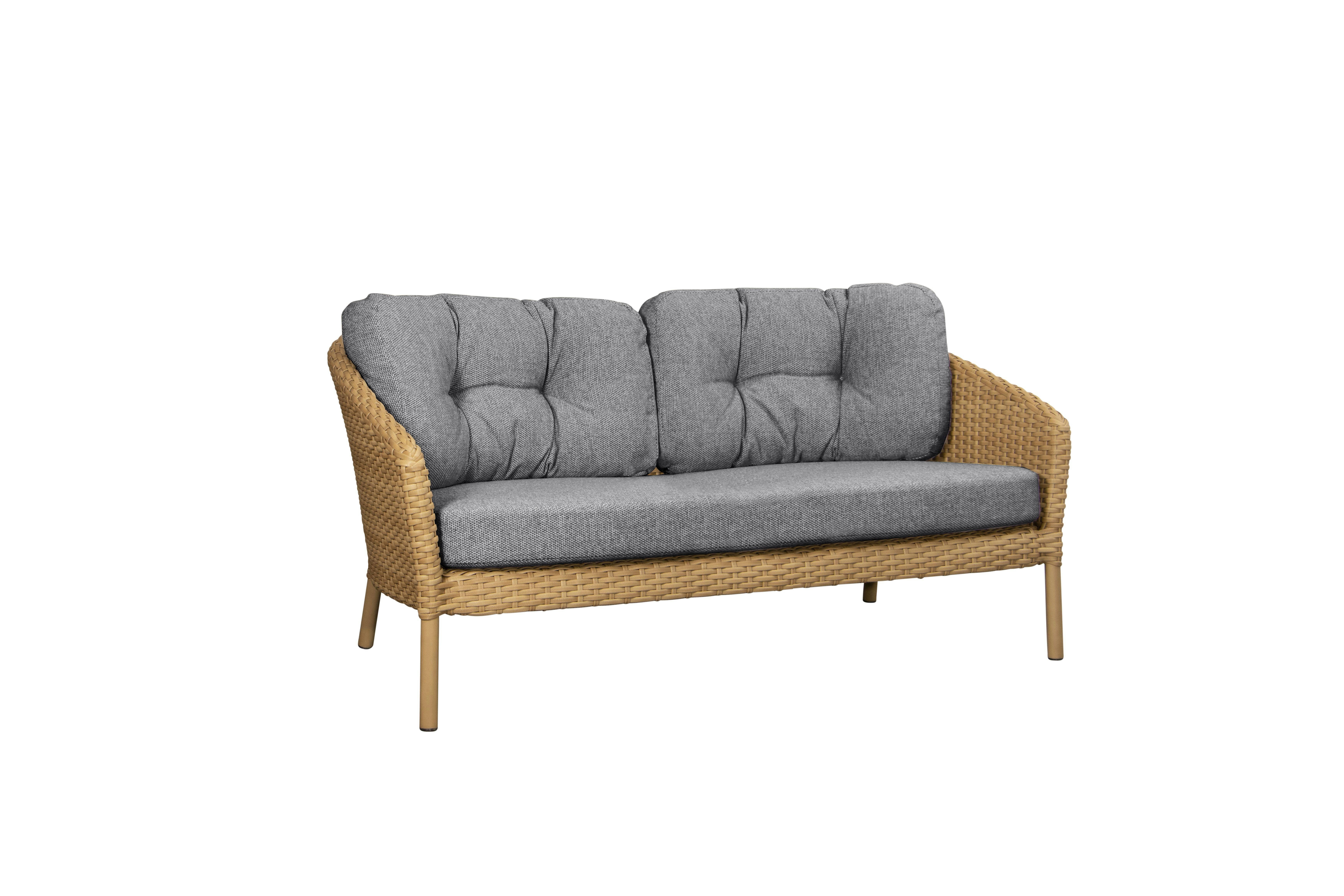 Cane-line Outdoor - Ocean large 2-Sitzer Sofa Kissensatz - 1