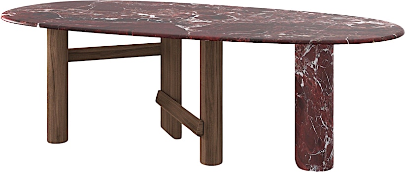 Cassina - Sengu Table en marbre ovale - 1
