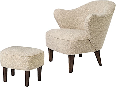 by Lassen - Ingeborg Sessel mit Fußhocker - 1 by Lassen - Ingeborg Sessel mit Fußhocker - 1