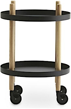 Normann Copenhagen - Block Beistellwagen - rund - 1 Normann Copenhagen - Block Beistellwagen - rund - 1