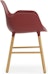 Normann Copenhagen - Form fauteuil met houten frame - 1 - Preview