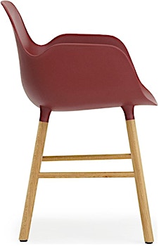 Normann Copenhagen - Form fauteuil met houten frame - 1