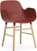 Normann Copenhagen - Form fauteuil met houten frame - 2 - Preview