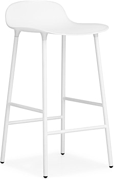 Normann Copenhagen - Form Barstuhl mit Metallgestell - 1 Normann Copenhagen - Form Barstuhl mit Metallgestell - 1