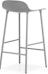 Normann Copenhagen - Chaise de bar Form avec structure en métal - 4 - Aperçu