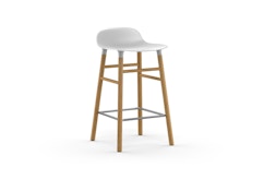 Normann Copenhagen - Chaise de bar Form avec structure en bois  - 1