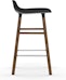 Normann Copenhagen - Chaise de bar Form avec structure en bois  - 3 - Aperçu