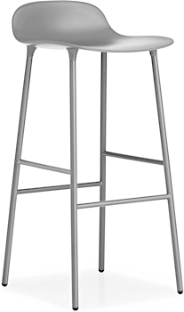 Normann Copenhagen - Chaise de bar Form avec structure en métal - 1