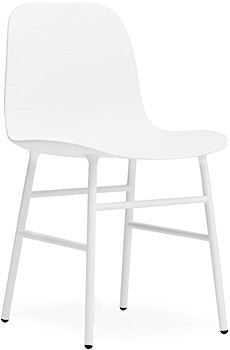 Normann Copenhagen - Form Stuhl mit Metallgestell - 1