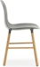 Normann Copenhagen - Form Stuhl mit Holzgestell - 3 - Vorschau