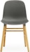 Normann Copenhagen - Form Stuhl mit Holzgestell - 4 - Vorschau