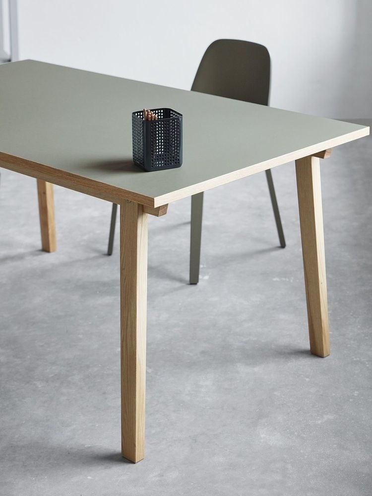 normann copenhagen slice tafel linoleum shop i design bestseller nl